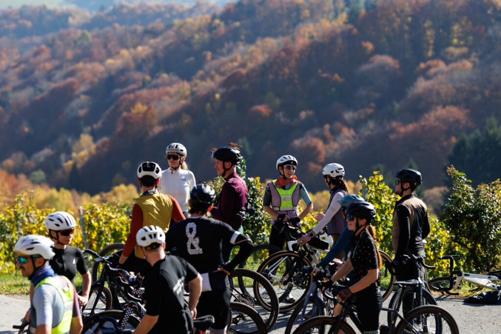 Das Ausrollen ist ein Event für alle Rennrad-Level